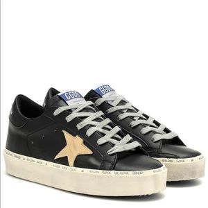 Golden Goose Black Hi Star Sneakers